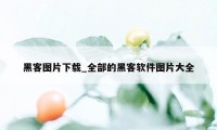 黑客图片下载_全部的黑客软件图片大全